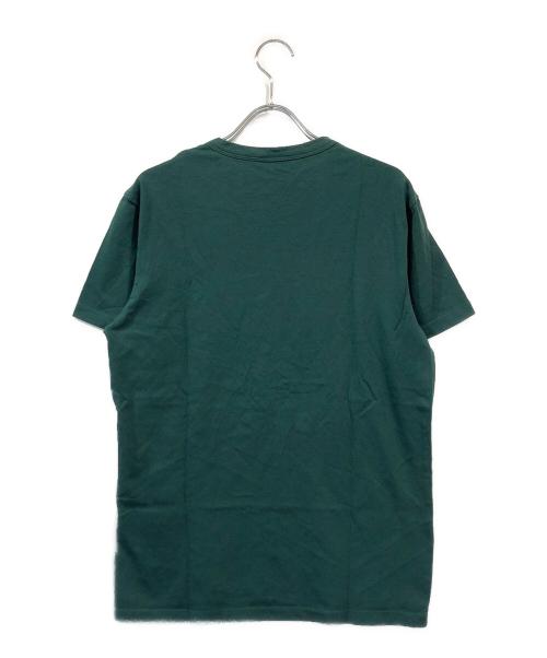 MONCLER（モンクレール）MONCLER (モンクレール) ロゴプリントTシャツ グリーン サイズ:Sの古着・服飾アイテム