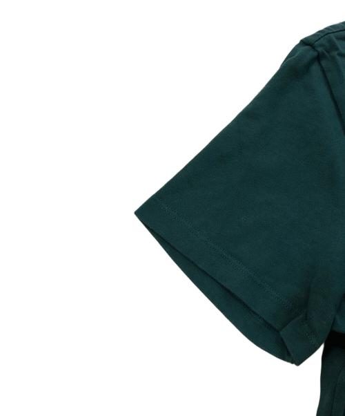 MONCLER（モンクレール）MONCLER (モンクレール) ロゴプリントTシャツ グリーン サイズ:Sの古着・服飾アイテム