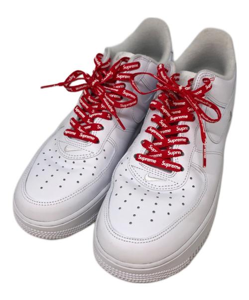 NIKE（ナイキ）NIKE (ナイキ) Supreme (シュプリーム) Air Force 1 Low ホワイト サイズ:-の古着・服飾アイテム