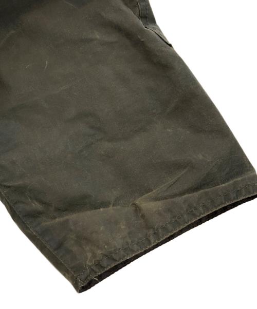 Barbour（バブアー）Barbour (バブアー) Engineered Garments (エンジニアードガーメンツ) コラボオイルドジップパーカ オリーブ サイズ:XSの古着・服飾アイテム