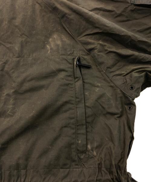 Barbour（バブアー）Barbour (バブアー) Engineered Garments (エンジニアードガーメンツ) コラボオイルドジップパーカ オリーブ サイズ:XSの古着・服飾アイテム