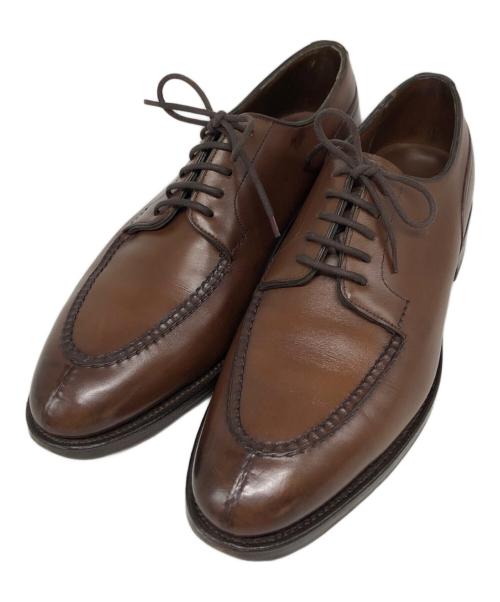 Edward Green（エドワードグリーン）Edward Green (エドワードグリーン) ドーバースプリットトゥUチップシューズ ベージュ サイズ:SIZE 5E LAST:32の古着・服飾アイテム