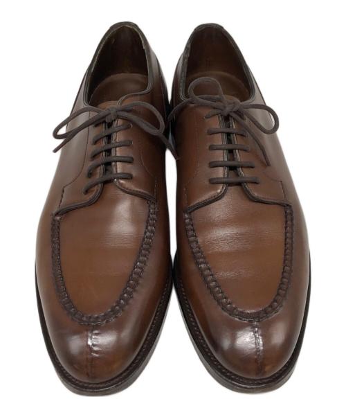 Edward Green（エドワードグリーン）Edward Green (エドワードグリーン) ドーバースプリットトゥUチップシューズ ベージュ サイズ:SIZE 5E LAST:32の古着・服飾アイテム