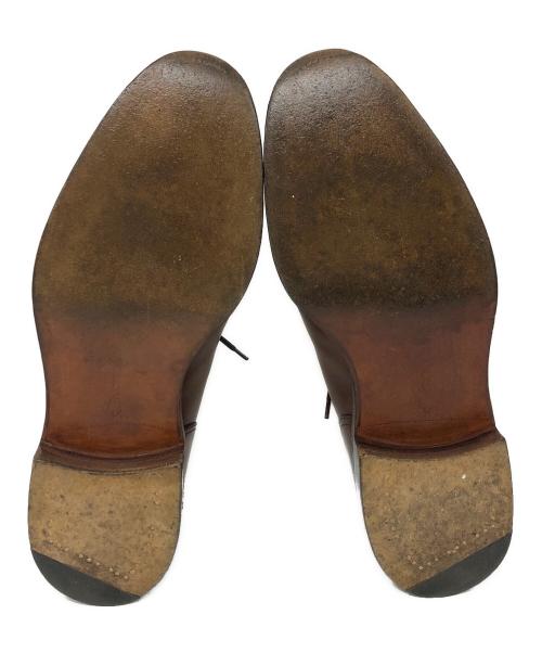 Edward Green（エドワードグリーン）Edward Green (エドワードグリーン) ドーバースプリットトゥUチップシューズ ベージュ サイズ:SIZE 5E LAST:32の古着・服飾アイテム