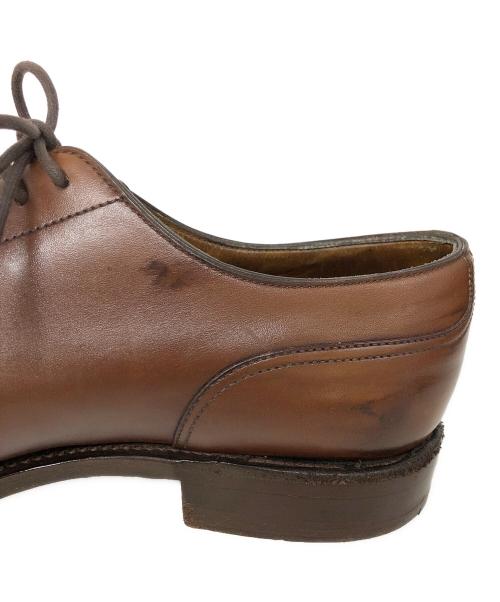 Edward Green（エドワードグリーン）Edward Green (エドワードグリーン) ドーバースプリットトゥUチップシューズ ベージュ サイズ:SIZE 5E LAST:32の古着・服飾アイテム