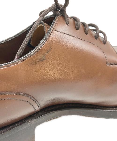 Edward Green（エドワードグリーン）Edward Green (エドワードグリーン) ドーバースプリットトゥUチップシューズ ベージュ サイズ:SIZE 5E LAST:32の古着・服飾アイテム