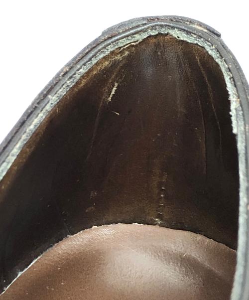 Edward Green（エドワードグリーン）Edward Green (エドワードグリーン) ドーバースプリットトゥUチップシューズ ベージュ サイズ:SIZE 5E LAST:32の古着・服飾アイテム