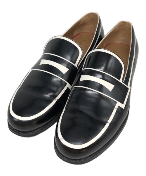 Christian Louboutin（クリスチャン・ルブタン）Christian Louboutin (クリスチャン・ルブタン) ローファー ブラック サイズ:SIZE 41の古着・服飾アイテム