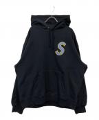 SUPREMEシュプリーム）の古着「S Logo Hooded Sweatshirt」｜ネイビー