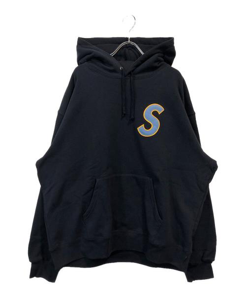 SUPREME（シュプリーム）Supreme (シュプリーム) S Logo Hooded Sweatshirt ネイビー サイズ:XLの古着・服飾アイテム