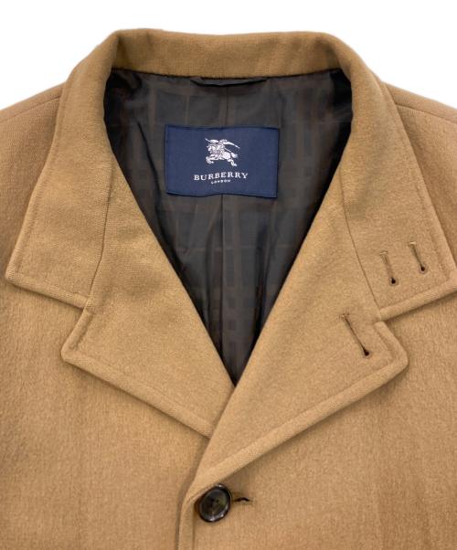 BURBERRY LONDON（バーバリーロンドン）BURBERRY LONDON (バーバリーロンドン) カシミヤウールチェスターコート ベージュ サイズ:SIZE Lの古着・服飾アイテム