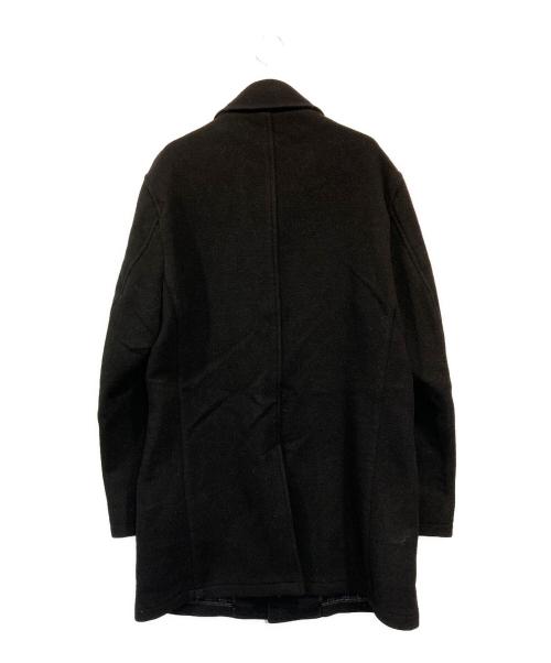 BURBERRY BLACK LABEL（バーバリーブラックレーベル）BURBERRY BLACK LABEL (バーバリーブラックレーベル) ウールコート ブラック サイズ:SIZE LLの古着・服飾アイテム
