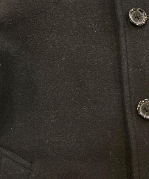 BURBERRY BLACK LABEL（バーバリーブラックレーベル）BURBERRY BLACK LABEL (バーバリーブラックレーベル) ウールコート ブラック サイズ:SIZE LLの古着・服飾アイテム