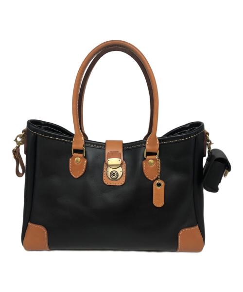 Herz（ヘルツ）Herz (ヘルツ) トートバッグ ブラックの古着・服飾アイテム