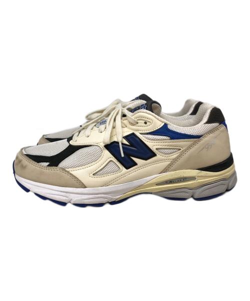 NEW BALANCE（ニューバランス）NEW BALANCE (ニューバランス) U990WB3 ホワイト×ブルー サイズ:28.5の古着・服飾アイテム