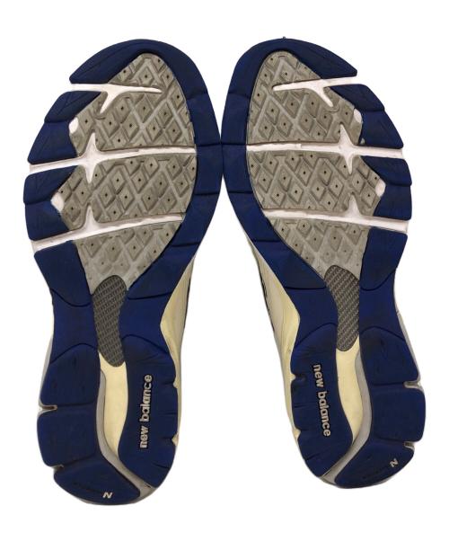 NEW BALANCE（ニューバランス）NEW BALANCE (ニューバランス) U990WB3 ホワイト×ブルー サイズ:28.5の古着・服飾アイテム