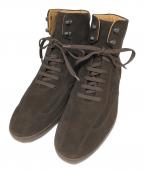 Salvatore Ferragamoサルヴァトーレ フェラガモ）の古着「DESTINOスウェードハイカットシューズ」｜ブラウン