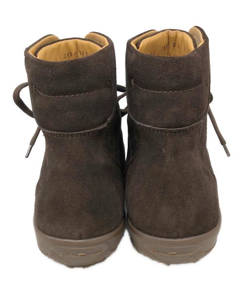 Salvatore Ferragamo（サルヴァトーレ フェラガモ）Salvatore Ferragamo (サルヴァトーレ フェラガモ) DESTINOスウェードハイカットシューズ ブラウン サイズ:SIZE7の古着・服飾アイテム