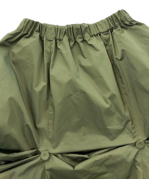 ENFOLD（エンフォルド）ENFOLD (エンフォルド) TUCK Circle SKIRT グリーン サイズ:SIZE 36の古着・服飾アイテム