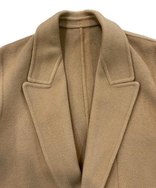 AMI Alexandre Mattiussi（アミアレクサンドルマテュッシ）AMI Alexandre Mattiussi (アミアレクサンドルマテュッシ) チェスターコート ベージュ サイズ:SIZE 44の古着・服飾アイテム