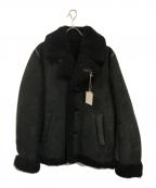 Rags McGREGORラグスマックレガー）の古着「ムートンジャケット」｜ブラック