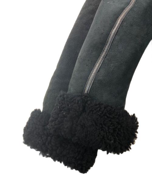 Rags McGREGOR（ラグスマックレガー）Rags McGREGOR (ラグスマックレガー) ムートンジャケット ブラック サイズ:SIZE Mの古着・服飾アイテム