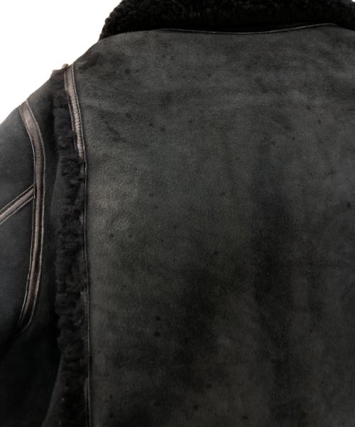 Rags McGREGOR（ラグスマックレガー）Rags McGREGOR (ラグスマックレガー) ムートンジャケット ブラック サイズ:SIZE Mの古着・服飾アイテム