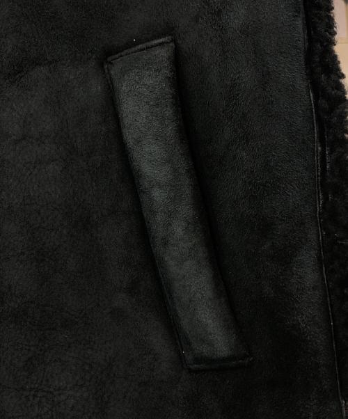 Rags McGREGOR（ラグスマックレガー）Rags McGREGOR (ラグスマックレガー) ムートンジャケット ブラック サイズ:SIZE Mの古着・服飾アイテム