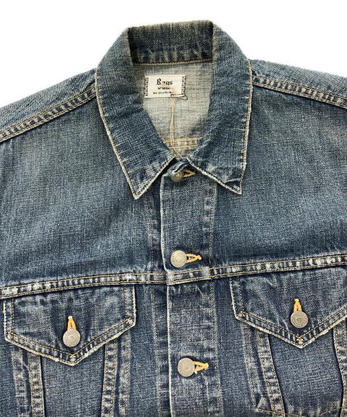 Rags McGREGOR（ラグスマックレガー）Rags McGREGOR (ラグスマックレガー) ヴィンテージ加工デニムジャケット インディゴ サイズ:Mの古着・服飾アイテム