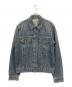 Rags McGREGOR（ラグスマックレガー）の古着「ヴィンテージ加工デニムジャケット」｜インディゴ