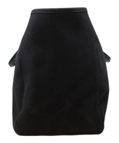 Rags McGREGOR（ラグスマックレガー）Rags McGREGOR (ラグスマックレガー) PORTER (ポーター) レザーハンドルトートバッグ ブラックの古着・服飾アイテム