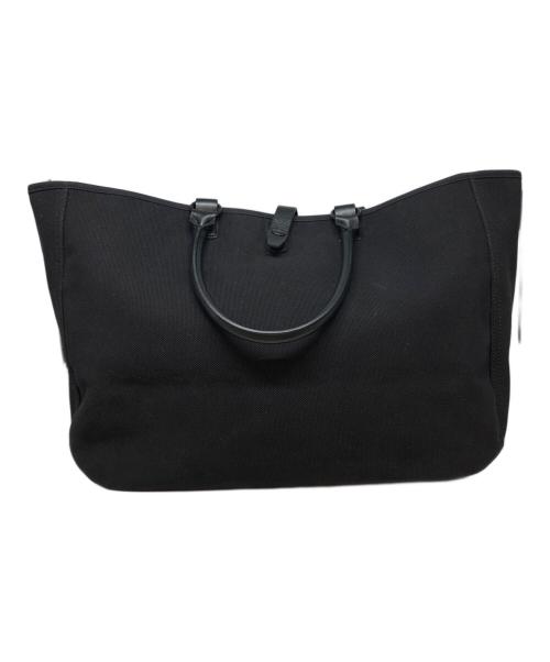 Rags McGREGOR（ラグスマックレガー）Rags McGREGOR (ラグスマックレガー) PORTER (ポーター) レザーハンドルトートバッグ ブラックの古着・服飾アイテム