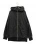 MINEDENIM（マインデニム）の古着「バックプリントフーデッドジャケット」｜ブラック