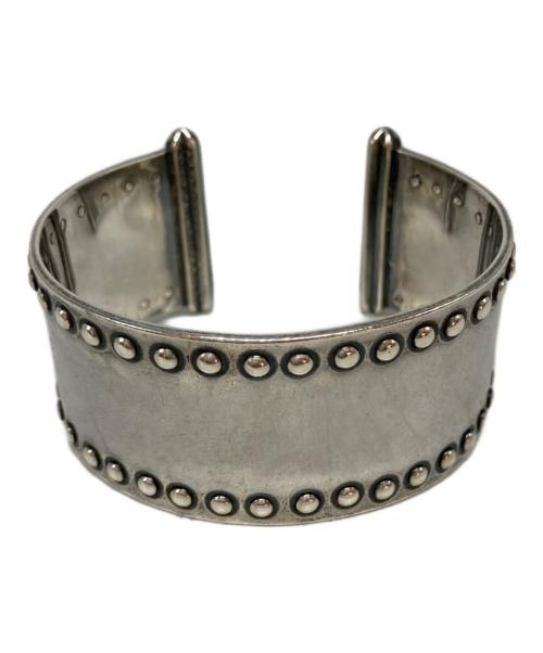 Rags McGREGOR（ラグスマックレガー）Rags McGREGOR (ラグスマックレガー) END (エンド) スタッズデザインシルバーバングル シルバーの古着・服飾アイテム