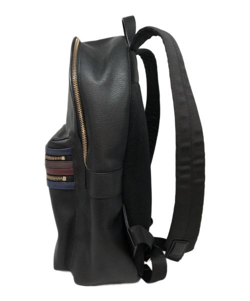 PAUL SMITH（ポールスミス）Paul Smith (ポールスミス) レザーリュック ネイビーの古着・服飾アイテム