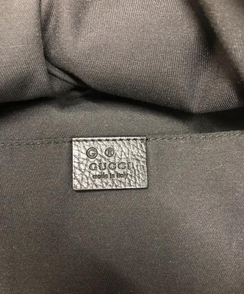 GUCCI（グッチ）GUCCI (グッチ) GGナイロンウエストバッグ ブラックの古着・服飾アイテム