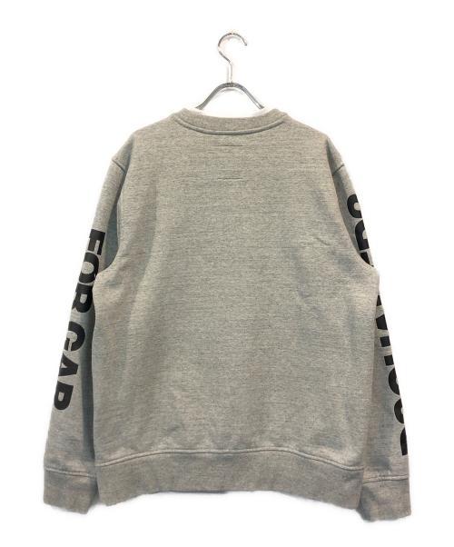 GAP（ギャップ）GAP (ギャップ) DSQUARED2 (ディースクエアード) ペイントプリントスウェット グレー サイズ:Mの古着・服飾アイテム