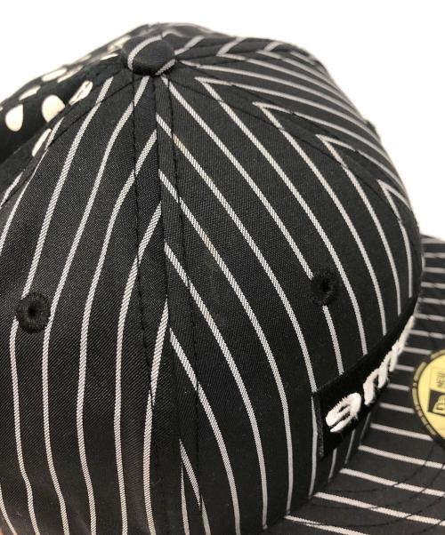 SUPREME（シュプリーム）Supreme (シュプリーム) COMME des GARCONS SHIRT (コムデギャルソンシャツ) New Era (ニューエラ) トリプルネームキャップ ネイビー サイズ:57.7㎝の古着・服飾アイテム