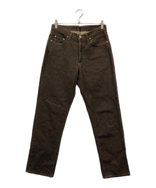 RRL（ダブルアールエル）RRL (ダブルアールエル) 90ｓオールドデニムパンツ ブラウン サイズ:SIZE 78.5cm (W31)の古着・服飾アイテム