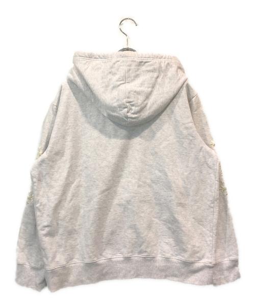 TATRAS（タトラス）TATRAS (タトラス) 袖ロゴ刺繍パーカー グレー サイズ:SIZE03の古着・服飾アイテム