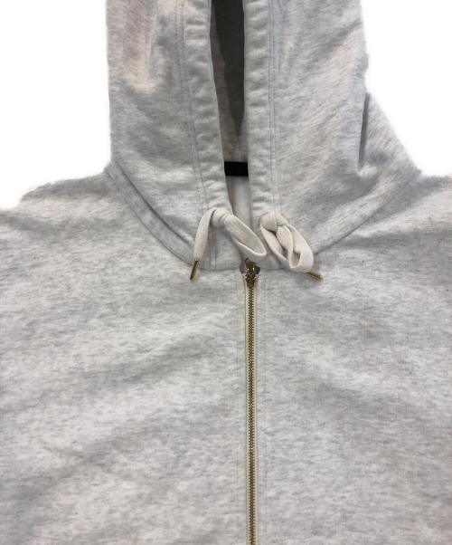 TATRAS（タトラス）TATRAS (タトラス) 袖ロゴ刺繍パーカー グレー サイズ:SIZE03の古着・服飾アイテム