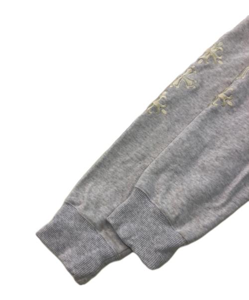 TATRAS（タトラス）TATRAS (タトラス) 袖ロゴ刺繍パーカー グレー サイズ:SIZE03の古着・服飾アイテム