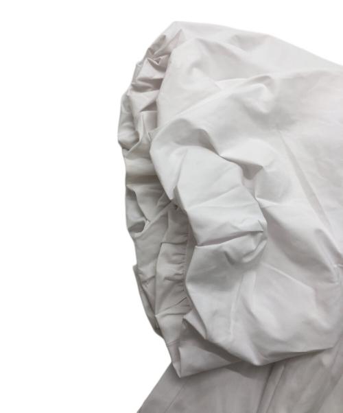 M-PREMIER（エムプルミエ）M-PREMIER (エムプルミエ) ストレッチブロードバルーンスリーブブラウス ホワイト サイズ:34の古着・服飾アイテム