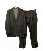 BLACK LABEL CRESTBRIDGEブラックレーベル クレストブリッジ）の古着「3ピーススーツ」｜ブラック