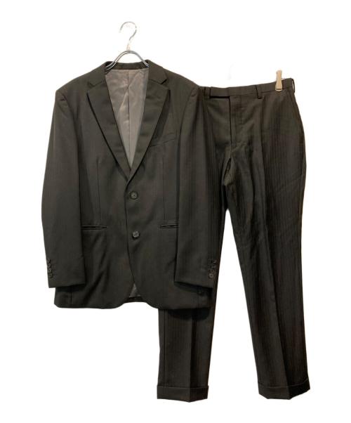 BLACK LABEL CRESTBRIDGE（ブラックレーベル クレストブリッジ）BLACK LABEL CRESTBRIDGE (ブラックレーベル クレストブリッジ) 3ピーススーツ ブラック サイズ:SIZE 38Rの古着・服飾アイテム
