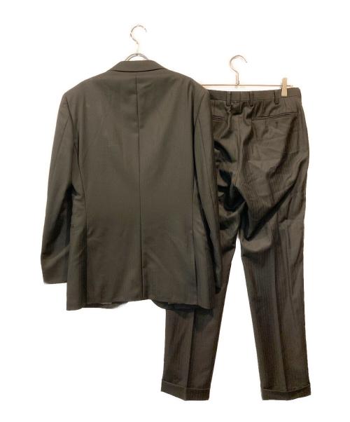 BLACK LABEL CRESTBRIDGE（ブラックレーベル クレストブリッジ）BLACK LABEL CRESTBRIDGE (ブラックレーベル クレストブリッジ) 3ピーススーツ ブラック サイズ:SIZE 38Rの古着・服飾アイテム