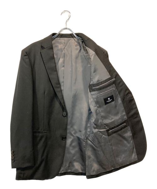 BLACK LABEL CRESTBRIDGE（ブラックレーベル クレストブリッジ）BLACK LABEL CRESTBRIDGE (ブラックレーベル クレストブリッジ) 3ピーススーツ ブラック サイズ:SIZE 38Rの古着・服飾アイテム