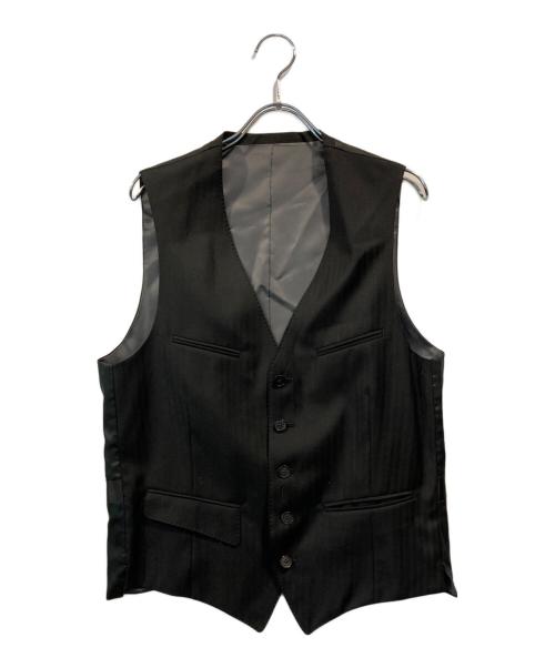 BLACK LABEL CRESTBRIDGE（ブラックレーベル クレストブリッジ）BLACK LABEL CRESTBRIDGE (ブラックレーベル クレストブリッジ) 3ピーススーツ ブラック サイズ:SIZE 38Rの古着・服飾アイテム