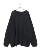 TIGHTBOOTH PRODUCTIONタイトブースプロダクション）の古着「CHAIN CREW KNIT」｜ブラック