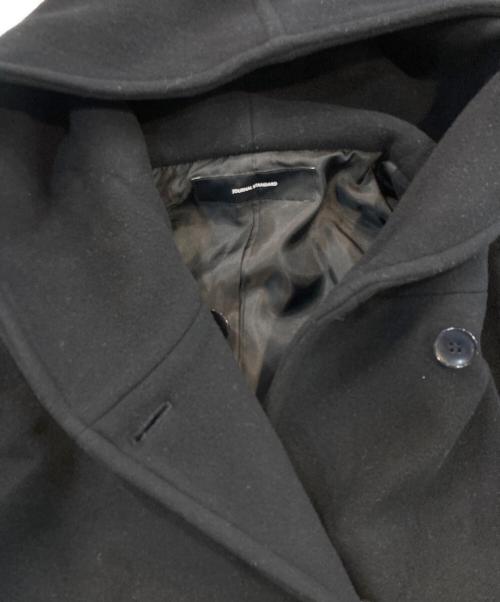 JOURNAL STANDARD（ジャーナルスタンダード）JOURNAL STANDARD (ジャーナルスタンダード) スーパー140モッサフードコート ブラック サイズ:SIZE 36の古着・服飾アイテム